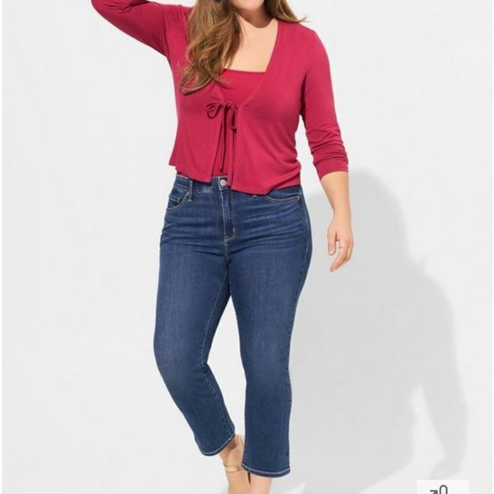 Torrid crop sky high boot super soft